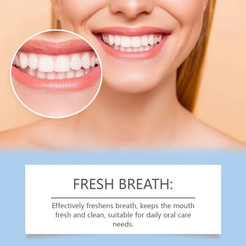 Oralhoe Tablets Clean Yellow Stains From Teeth Fresh Mouth Care Instant Brightening Mint Toothpaste