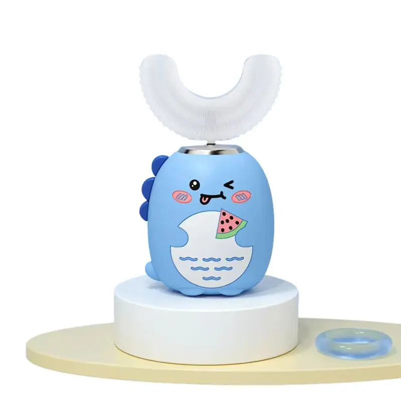 Wholesale Cute Cartoon U-Shaped Electric Toothbrush for 3-6-12 Years Old Cross-Border Children's Charging Toothbrush