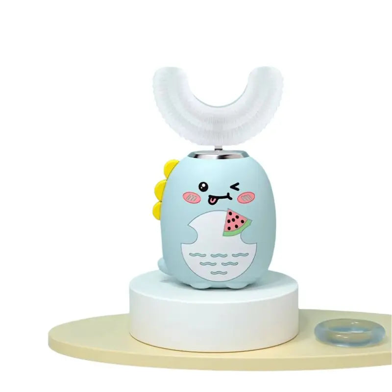 Wholesale Cute Cartoon U-Shaped Electric Toothbrush for 3-6-12 Years Old Cross-Border Children's Charging Toothbrush