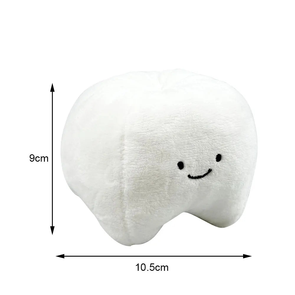Cartoon Teeth Toothpaste Toothbrush Ornaments Lovely Soft Tooth Model Plush Decayed Tooth Toys For Kids Children Dentist Gifts